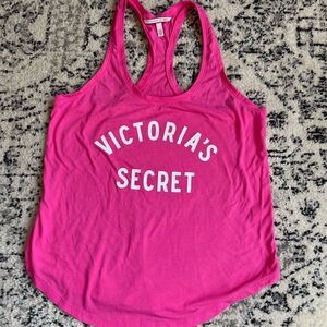 Small pink Victoria’s Secret racer back tank